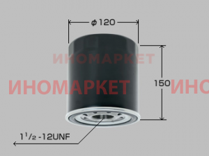 Фильтр масляный VIC C227