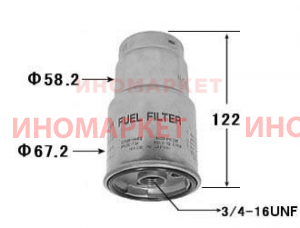Фильтр топливный VIC FC184